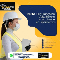 Curso NR 12 – Segurança no Trabalho em Máquinas e Equipamentos
